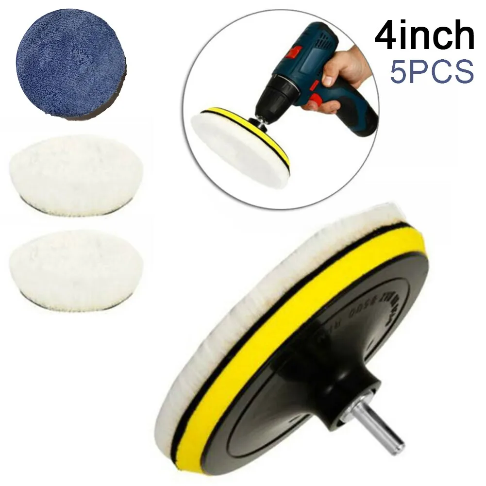 5Pcs/set 3/4/5/6/7in Buffing Polishing Pad Car Polisher Drill Wool Wheel Mop Kit Polishing Strip Adapter
5Pcs/set 3/4/5/6/7in Buffing Polishing Pad Car Polisher Drill Wool Wheel Mop Kit Polishing Strip Adapter