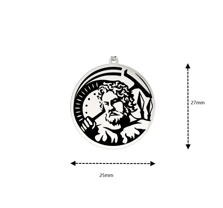 LIKGREAT Wholesale 5pcs GREEK MYTHOLOGY PENDANT Silver Gold Color Stainless Steel Pendants Charms Handmade DIY Jewelry Badges 
LIKGREAT Wholesale 5pcs GREEK MYTHOLOGY PENDANT Silver Gold Color Stainless Steel Pendants Charms Handmade DIY Jewelry Badges