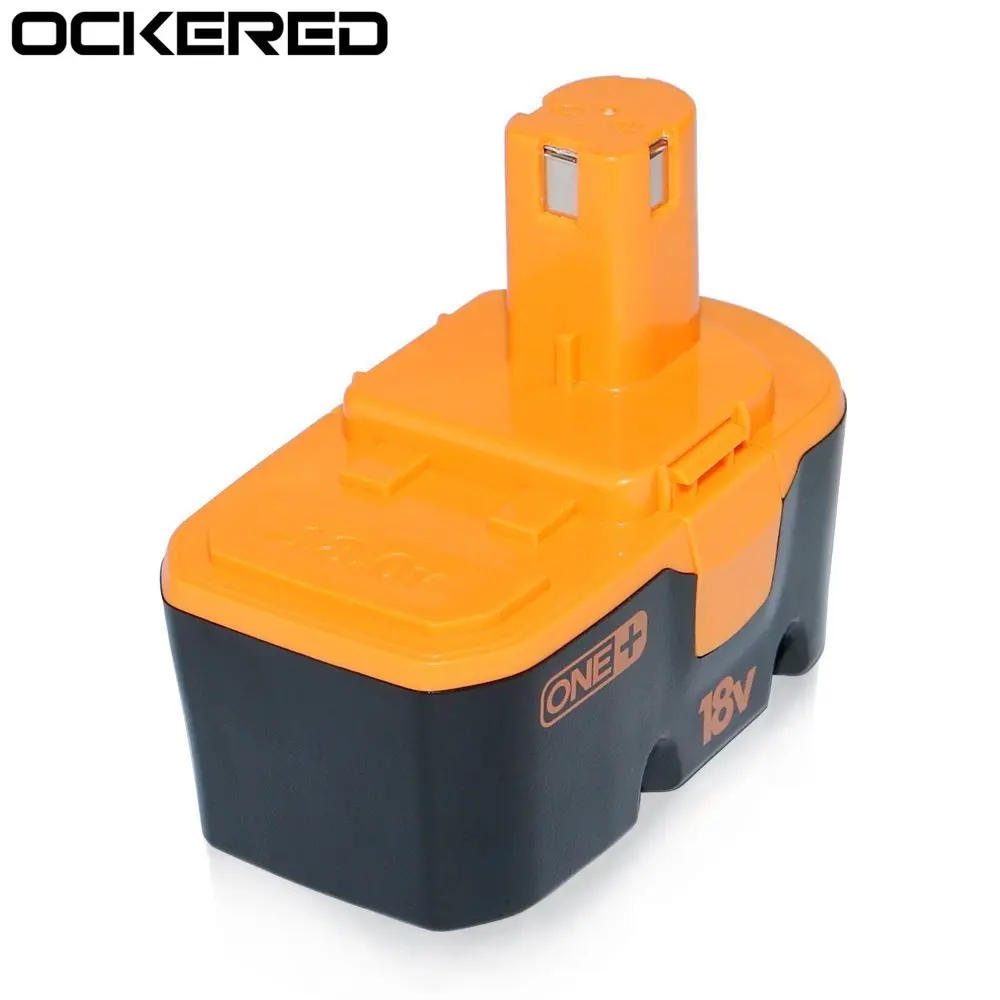 Ockered 18V 3000mah 2.0A Replacement Rechargeable Lithium Battery For Ryobi ABP1801 ABP1803 BCP1817/2SM Power Tool Batteries
Ockered 18V 3000mah 2.0A Replacement Rechargeable Lithium Battery For Ryobi ABP1801 ABP1803 BCP1817/2SM Power Tool Batteries