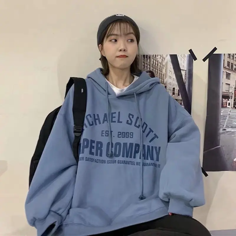 Женская Повседневная Толстовка с капюшоном, свитшот с круглым вырезом и надписью в Корейском стиле Харадзюку, Женская Осенняя толстовка с н...
Женская Повседневная Толстовка с капюшоном, свитшот с круглым вырезом и надписью в Корейском стиле Харадзюку, Женская Осенняя толстовка с н...