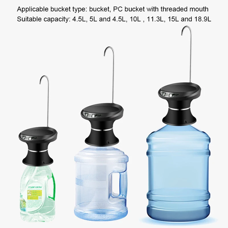 Electric Water Dispenser USB Rechargeable Drinking Water Pump Automatic Wireless Water Pump for Kitchen, Office, Camping
Electric Water Dispenser USB Rechargeable Drinking Water Pump Automatic Wireless Water Pump for Kitchen, Office, Camping