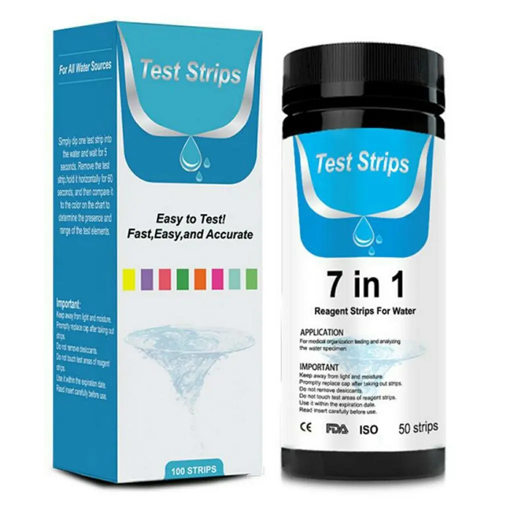 Tropical Aquarium 7 In 1 Test Strip Kit For Testing PH Of Nitrite Nitrate Chlorine And Bromine KH GH NO2 NO3 
Tropical Aquarium 7 In 1 Test Strip Kit For Testing PH Of Nitrite Nitrate Chlorine And Bromine KH GH NO2 NO3