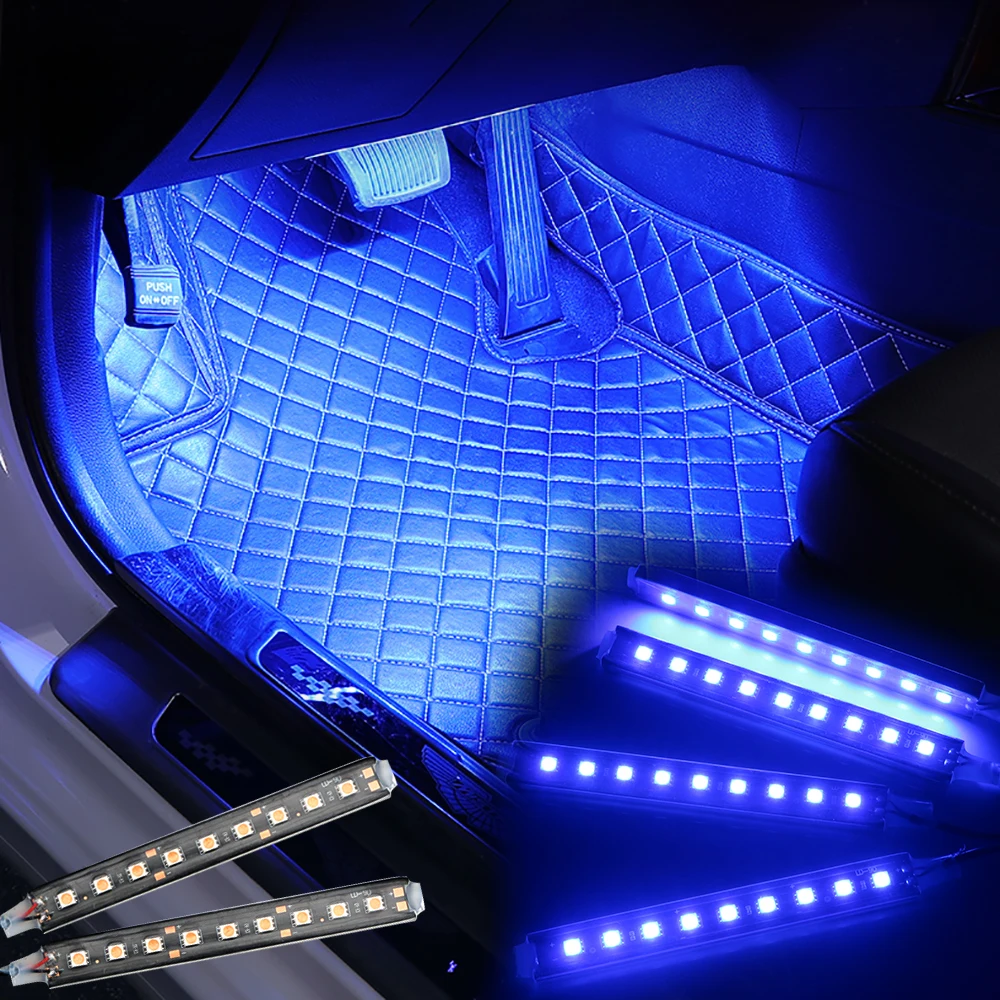 Car Interior LED Decorative Light Bar Ambient Foot Lamp With Cigarette Lighter Atmosphere Lights Backlight 12v Auto Accessorie
Car Interior LED Decorative Light Bar Ambient Foot Lamp With Cigarette Lighter Atmosphere Lights Backlight 12v Auto Accessorie