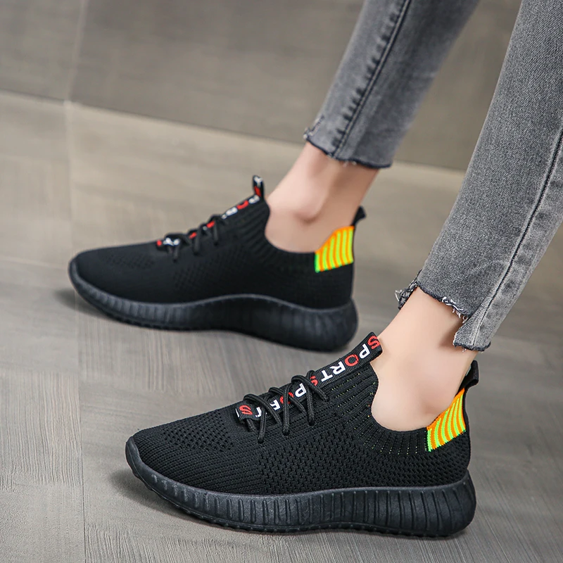 Trend Casual Women's Vulcanize Shoes Solid Mesh Comfortable Women's Sneakers Outdoor Walking Lightweight Women's Flat Shoes
Trend Casual Women's Vulcanize Shoes Solid Mesh Comfortable Women's Sneakers Outdoor Walking Lightweight Women's Flat Shoes