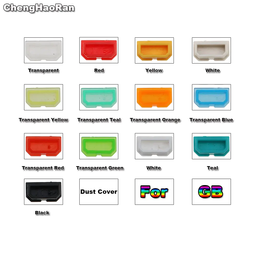 ChengHaoRan 2pcs Multicolor Dust Cover For GameBoy Game Console Shell Dust Plug Plastic Button For GB DMG 001
ChengHaoRan 2pcs Multicolor Dust Cover For GameBoy Game Console Shell Dust Plug Plastic Button For GB DMG 001