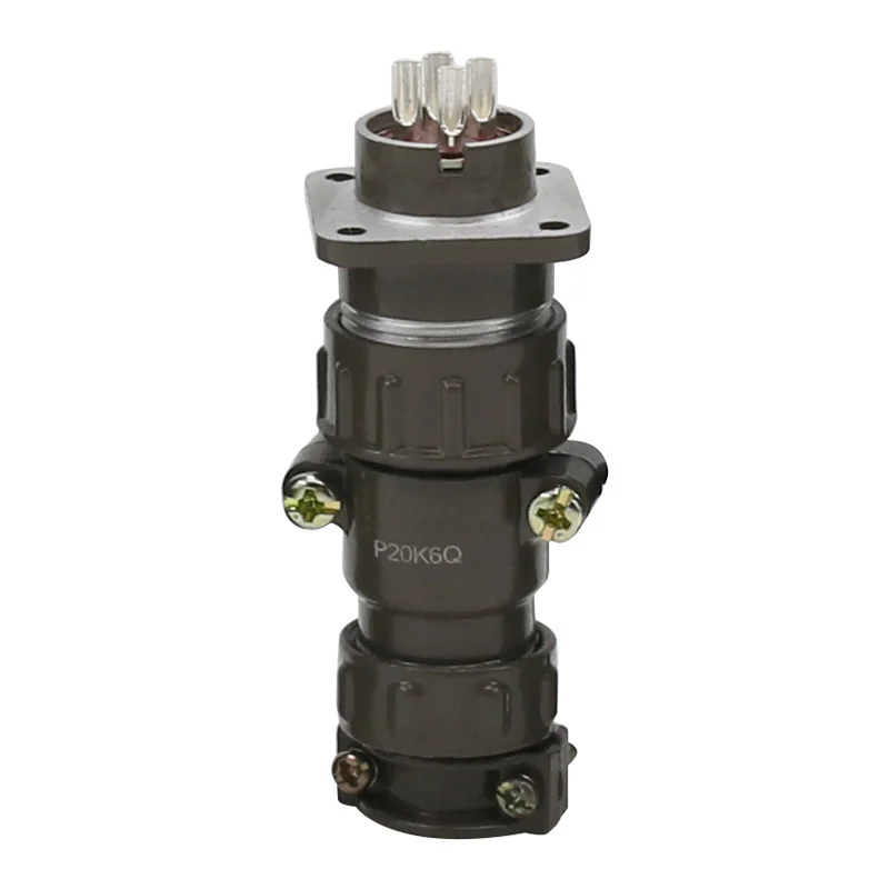 P20 series Aviation plug socket round connector 2.3.4.5.7core diameter 20MM aviation plug
P20 series Aviation plug socket round connector 2.3.4.5.7core diameter 20MM aviation plug