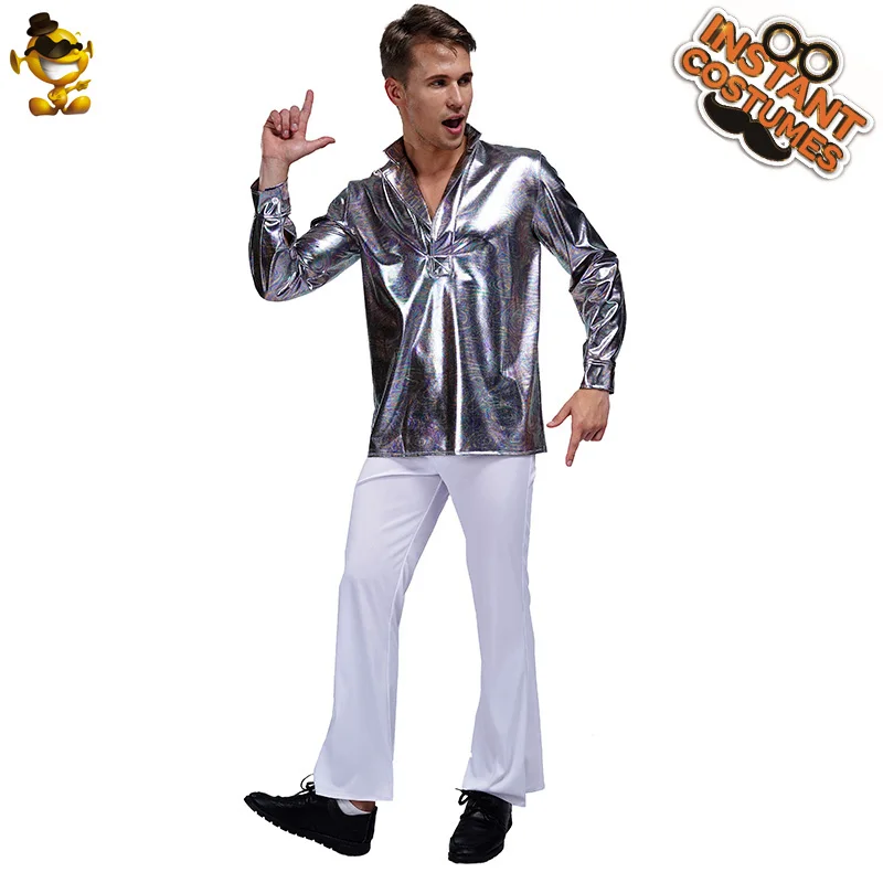 Hippies Disco 1960's70's Costume Cosplay Halloween&Christmas Party for Adult Men Disco Hippies Suit
Hippies Disco 1960's70's Costume Cosplay Halloween&Christmas Party for Adult Men Disco Hippies Suit