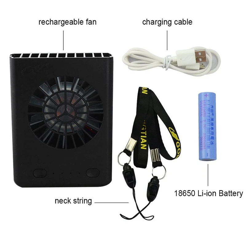 Multi-Functional Rechargeable Hanging Mini Fan 3 Speeds Handheld Portable Fans Home Office Travel Air Cooling Desktop Usb Fan
Multi-Functional Rechargeable Hanging Mini Fan 3 Speeds Handheld Portable Fans Home Office Travel Air Cooling Desktop Usb Fan