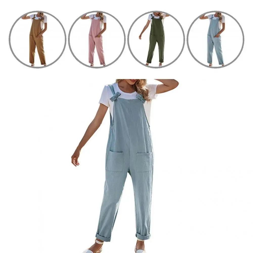 Anti-deformed Durable Comfort Stretch Summer Jumpsuit Polyester Summer Jumpsuit with Pockets for Daily Use
Anti-deformed Durable Comfort Stretch Summer Jumpsuit Polyester Summer Jumpsuit with Pockets for Daily Use