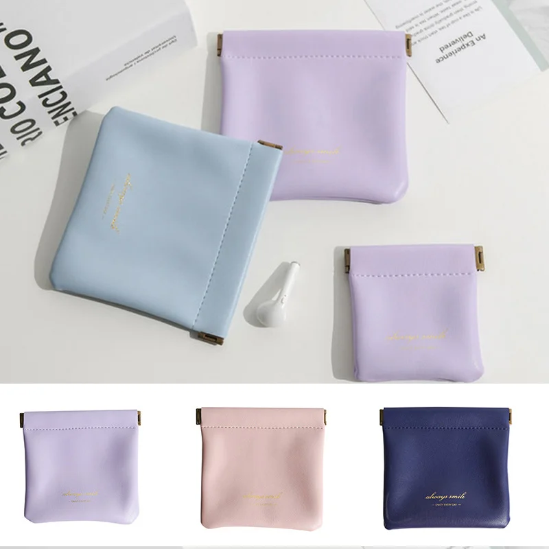 Cosmetic Bag Small Portable Airpods Protective Sleeve Mini Bag Earphone Sundries Lipstick Storage Bag PU Leather Small Bag
Cosmetic Bag Small Portable Airpods Protective Sleeve Mini Bag Earphone Sundries Lipstick Storage Bag PU Leather Small Bag
