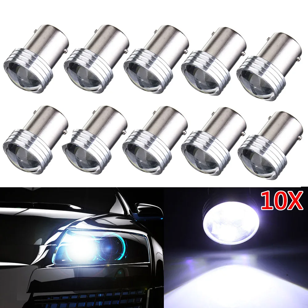 10x DC 12V 21W 1156-2835-6SMD COB LED Bulb Projector Car Auto Light Source Backup Reversing Bulb Xenon White 6000K Parking Lamp
10x DC 12V 21W 1156-2835-6SMD COB LED Bulb Projector Car Auto Light Source Backup Reversing Bulb Xenon White 6000K Parking Lamp