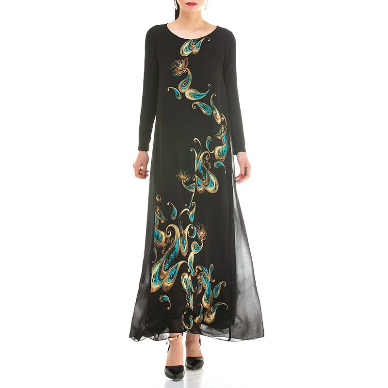 Ramadan Turkey India Muslim Women Dress Model Chiffon Abaya Duabi Arabic Vestidos Moroccon Kaftan Islamic Clothing Jilbab Gown
Ramadan Turkey India Muslim Women Dress Model Chiffon Abaya Duabi Arabic Vestidos Moroccon Kaftan Islamic Clothing Jilbab Gown