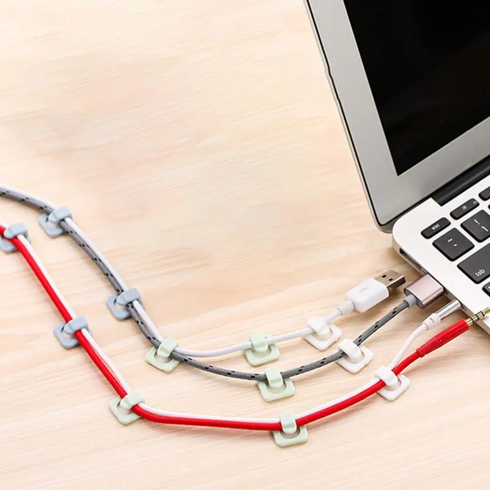 18 Pieces Self-adhesive Mini Wire Organizing Clip Network Data Cable Organizer Single Hook Fixed Wire Clip Wall Fixing Stickers
18 Pieces Self-adhesive Mini Wire Organizing Clip Network Data Cable Organizer Single Hook Fixed Wire Clip Wall Fixing Stickers