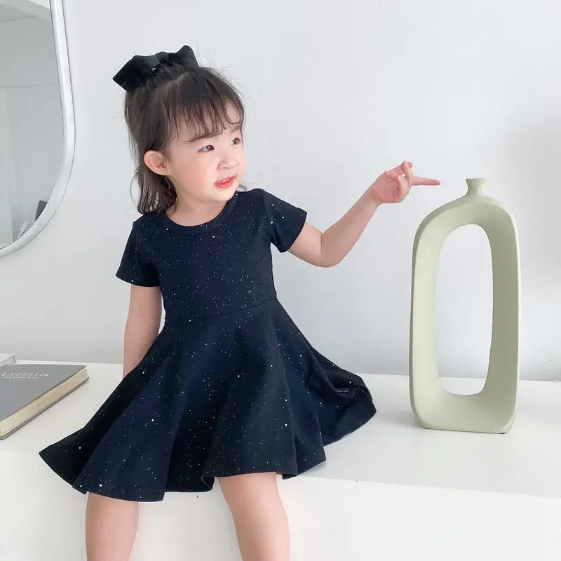 Summer Girls New Dresses, Small And Medium-Sized Children, Net Red Starry Sky Princess Dress, Baby Foreign style skirt clothes 
Summer Girls New Dresses, Small And Medium-Sized Children, Net Red Starry Sky Princess Dress, Baby Foreign style skirt clothes