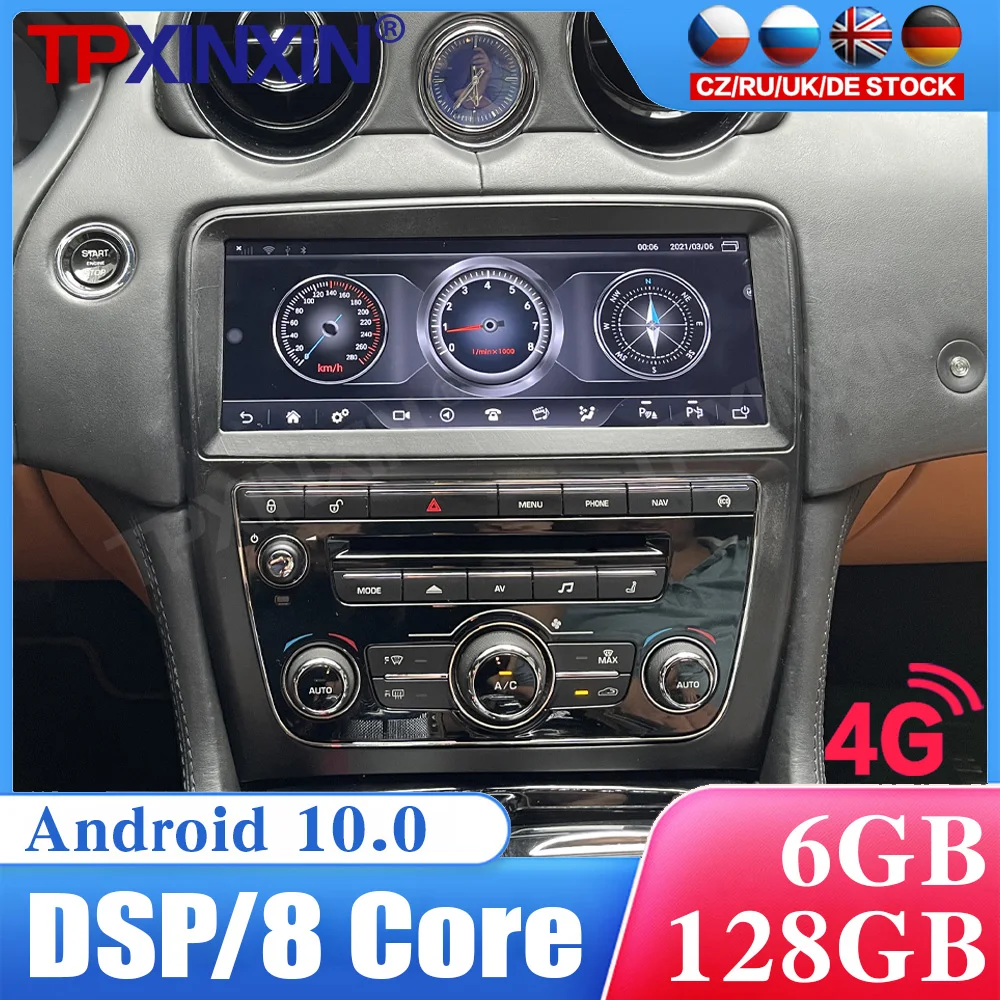 128GB Android 10 Car Radio For Jaguar XJ 2009 2010 2011 - 2018 Multimedia Video Player Navigation GPS Accessories Auto 2din dvd
128GB Android 10 Car Radio For Jaguar XJ 2009 2010 2011 - 2018 Multimedia Video Player Navigation GPS Accessories Auto 2din dvd