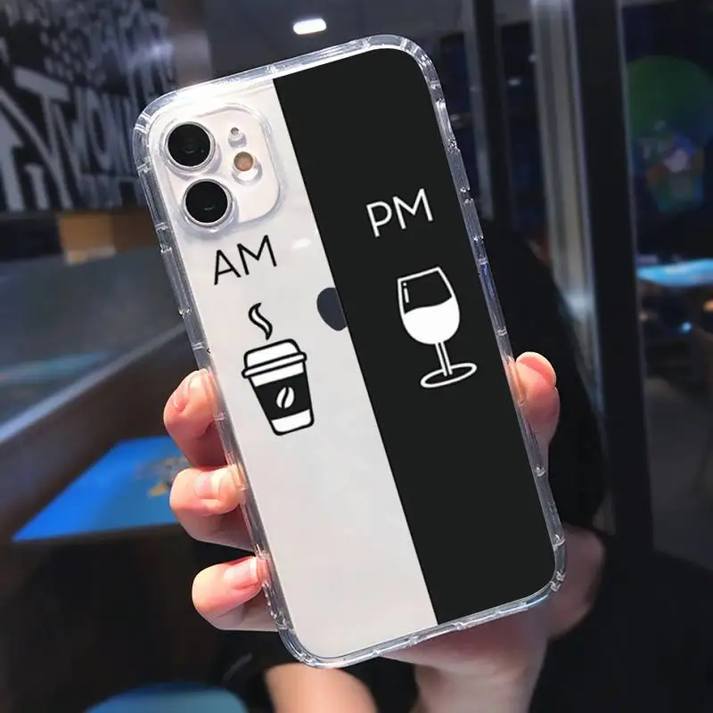 Coffee Wine Cup Phone Case Transparent for iPhone 11 12 mini pro XS MAX 8 7 6 6S Plus X 5S SE 2020 XR
Coffee Wine Cup Phone Case Transparent for iPhone 11 12 mini pro XS MAX 8 7 6 6S Plus X 5S SE 2020 XR