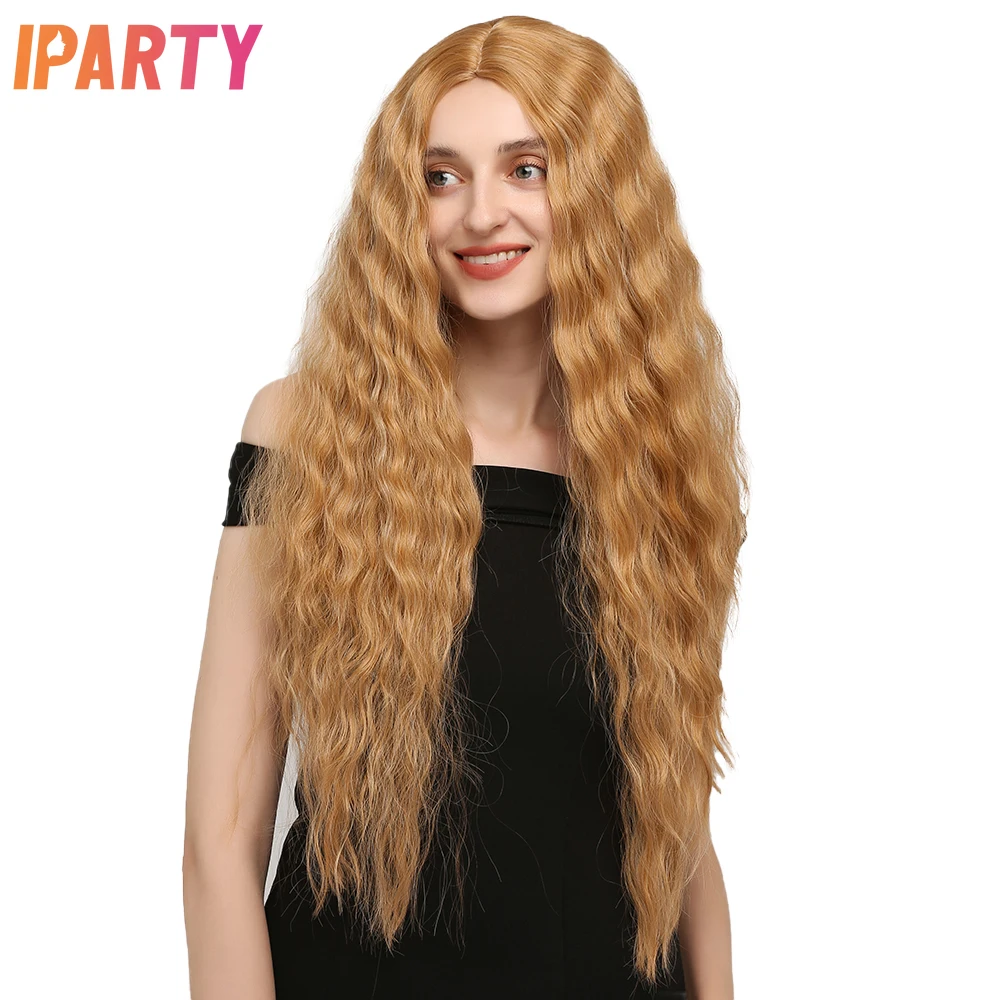 Парик Iparty синтетический длинный для женщин, термостойкий, светлый, для повседневного косплея, 28 дюймов
Парик Iparty синтетический длинный для женщин, термостойкий, светлый, для повседневного косплея, 28 дюймов