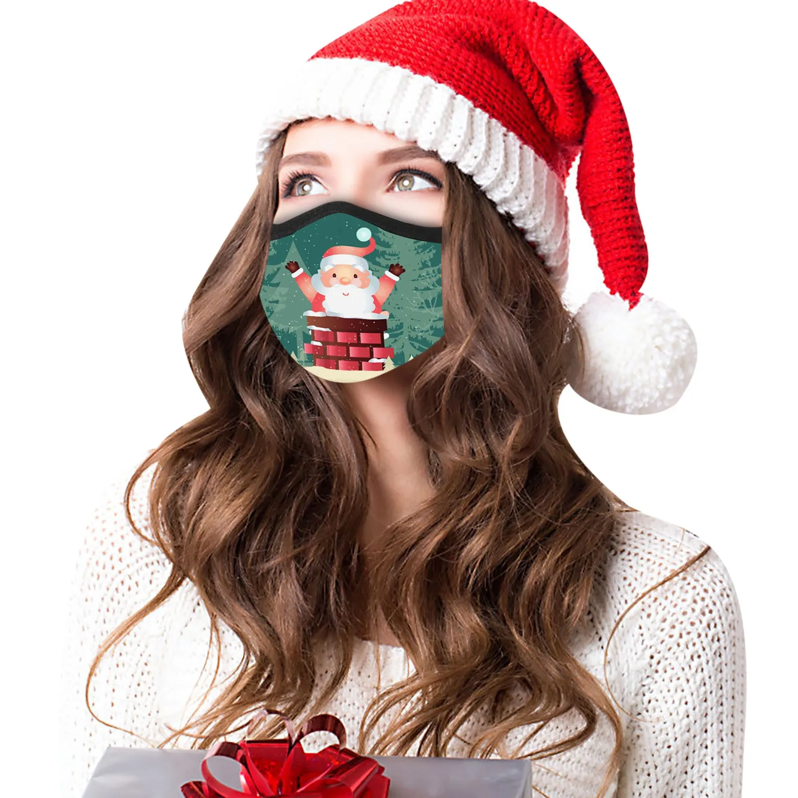 Christmas Floral Printing Fashion Adult Face Mask Adjustable Breathable Masks Washable Non-woven Masque En Tissu Lavable
Christmas Floral Printing Fashion Adult Face Mask Adjustable Breathable Masks Washable Non-woven Masque En Tissu Lavable