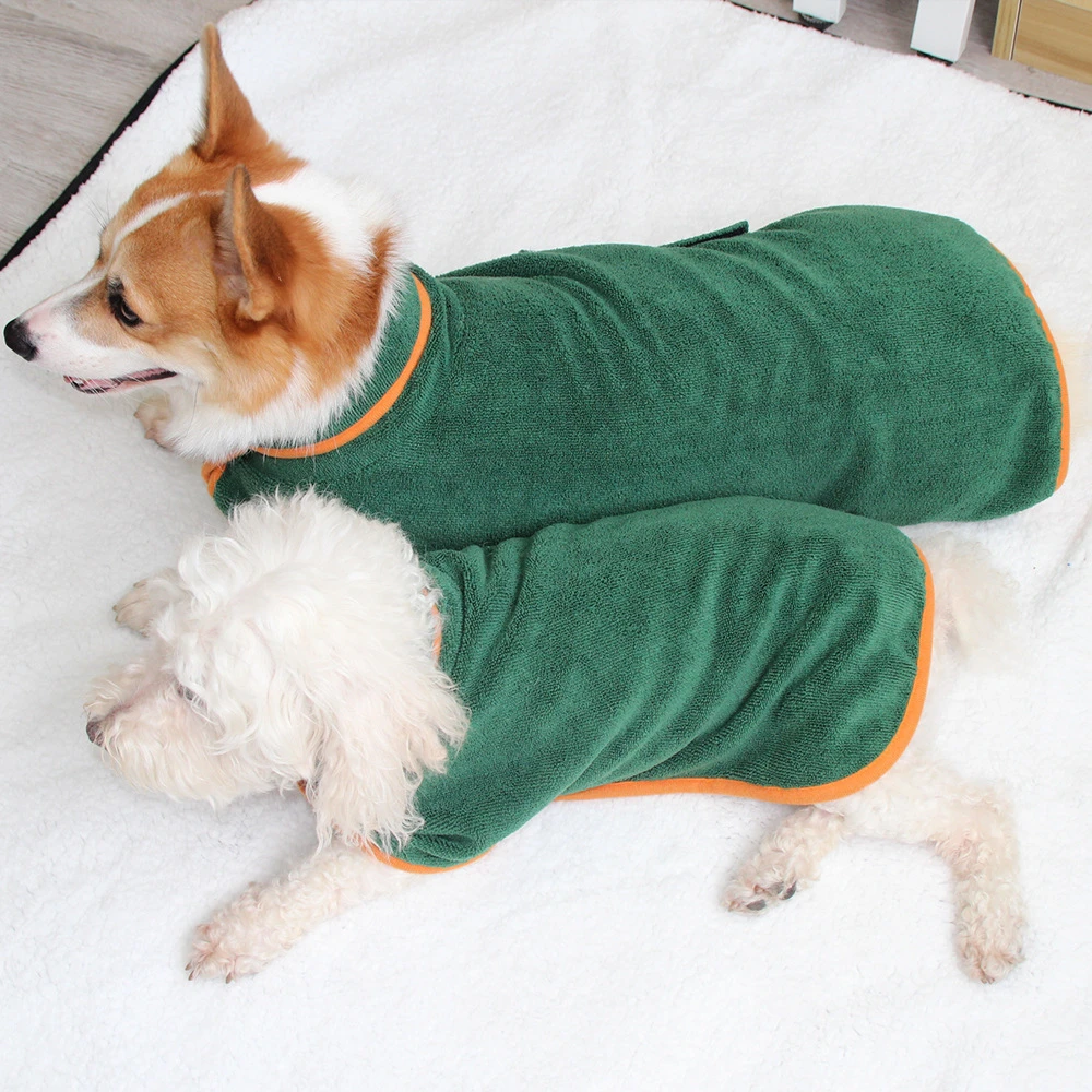 Dog Bathrobe Towel Bath Robe Pet Bathrobe Drying Coat Absorbent Towel For Large Medium Small Dog Super Fast Dry Soft Adjustable
Dog Bathrobe Towel Bath Robe Pet Bathrobe Drying Coat Absorbent Towel For Large Medium Small Dog Super Fast Dry Soft Adjustable