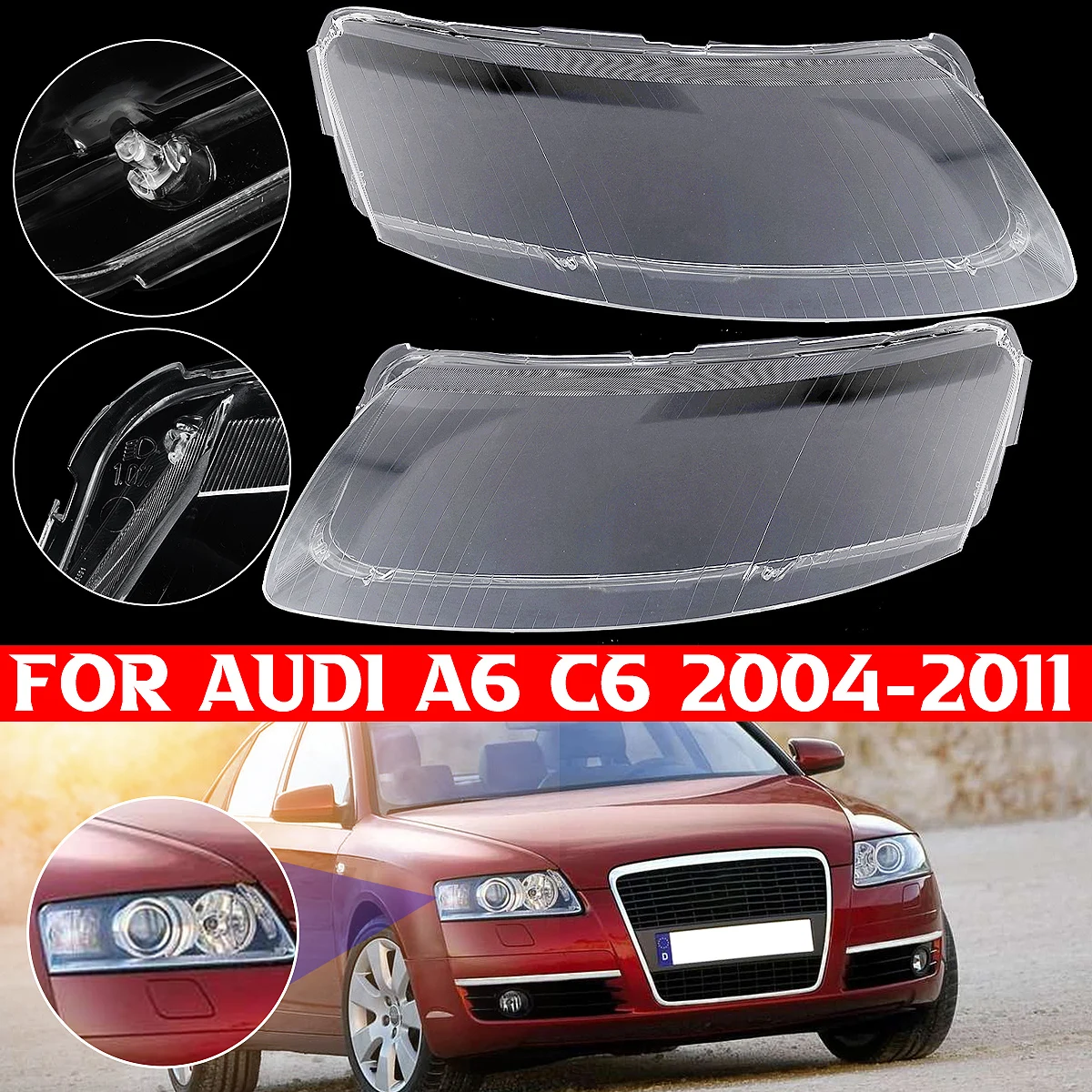 Оболочки для Audi A6 C6 2004 2005 2006 2007 2008 2009 2010 2011 Автомобильные фары крышка абажур фары крышка Стекло
Оболочки для Audi A6 C6 2004 2005 2006 2007 2008 2009 2010 2011 Автомобильные фары крышка абажур фары крышка Стекло