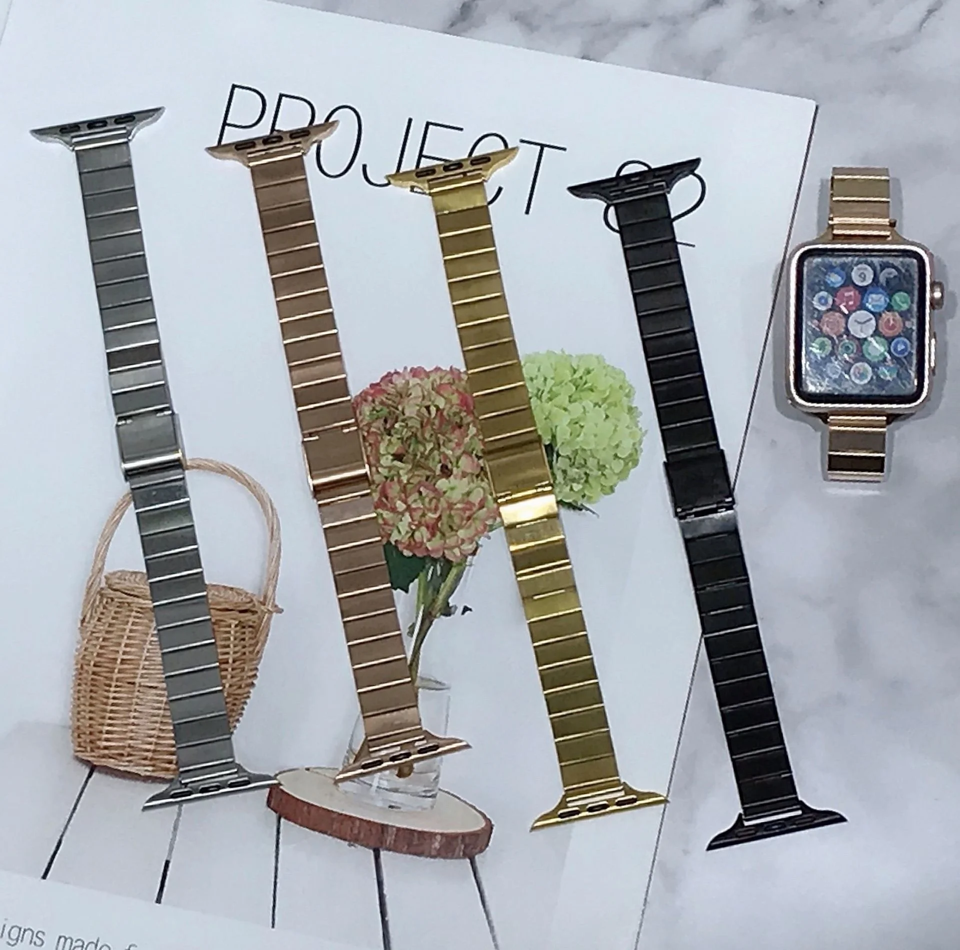 for Apple watch6 5 4 3 SE small waist steel strip 14mm metal Apple strap Newest 20Mm 22Mm Watch Watchband Bracelet Strap
for Apple watch6 5 4 3 SE small waist steel strip 14mm metal Apple strap Newest 20Mm 22Mm Watch Watchband Bracelet Strap
