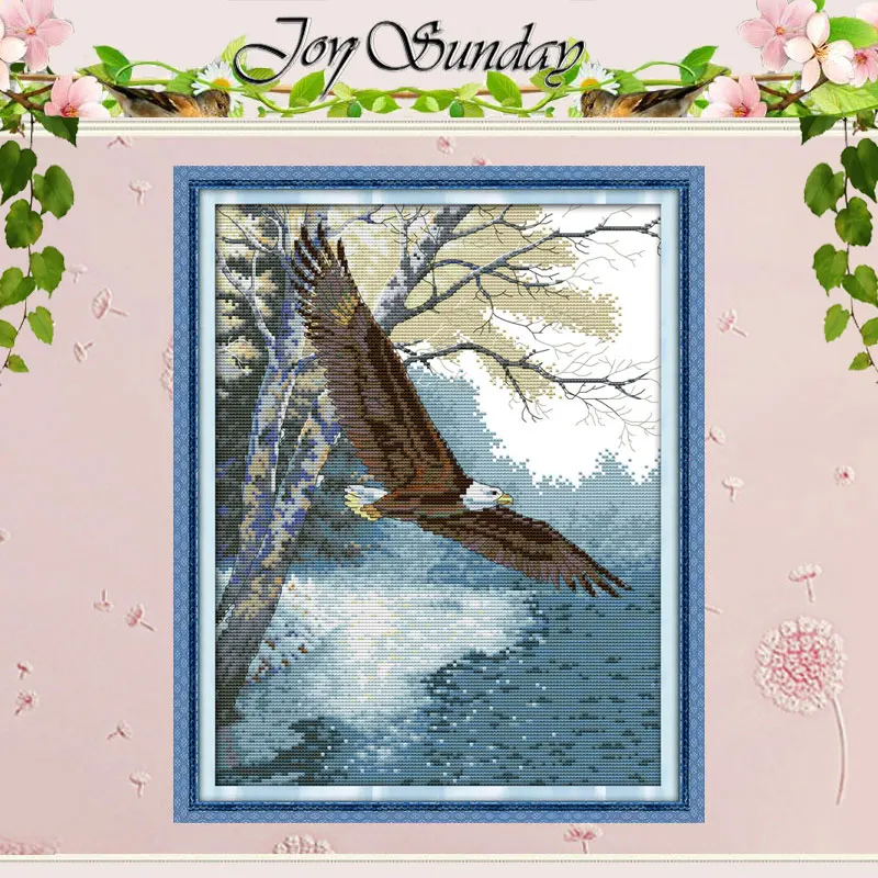 The Eagle Wings Patterns Counted Cross Stitch 11CT 14CT Cross Stitch Sets Chinese Cross-stitch Kits Embroidery Needlework
The Eagle Wings Patterns Counted Cross Stitch 11CT 14CT Cross Stitch Sets Chinese Cross-stitch Kits Embroidery Needlework