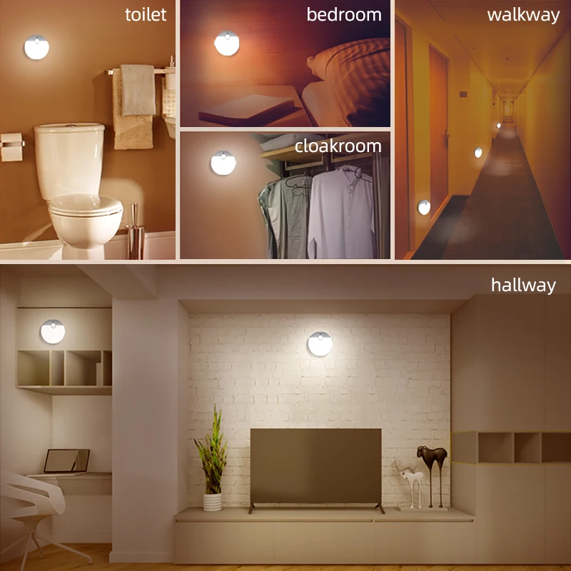 KERUI LED Night Lights Motion Sensor Body Induction Light Indoor Wall Lamps Decor Moon Lamp for Bedroom & Depot IvoryEU Plug
KERUI LED Night Lights Motion Sensor Body Induction Light Indoor Wall Lamps Decor Moon Lamp for Bedroom & Depot IvoryEU Plug