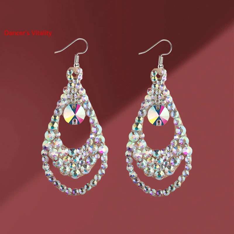 Belly Dance Jewelry Costume Accessory Dancing Earrings Sparkling Crystal Rhinestone Shine Wear Dance earrings accessories
Belly Dance Jewelry Costume Accessory Dancing Earrings Sparkling Crystal Rhinestone Shine Wear Dance earrings accessories