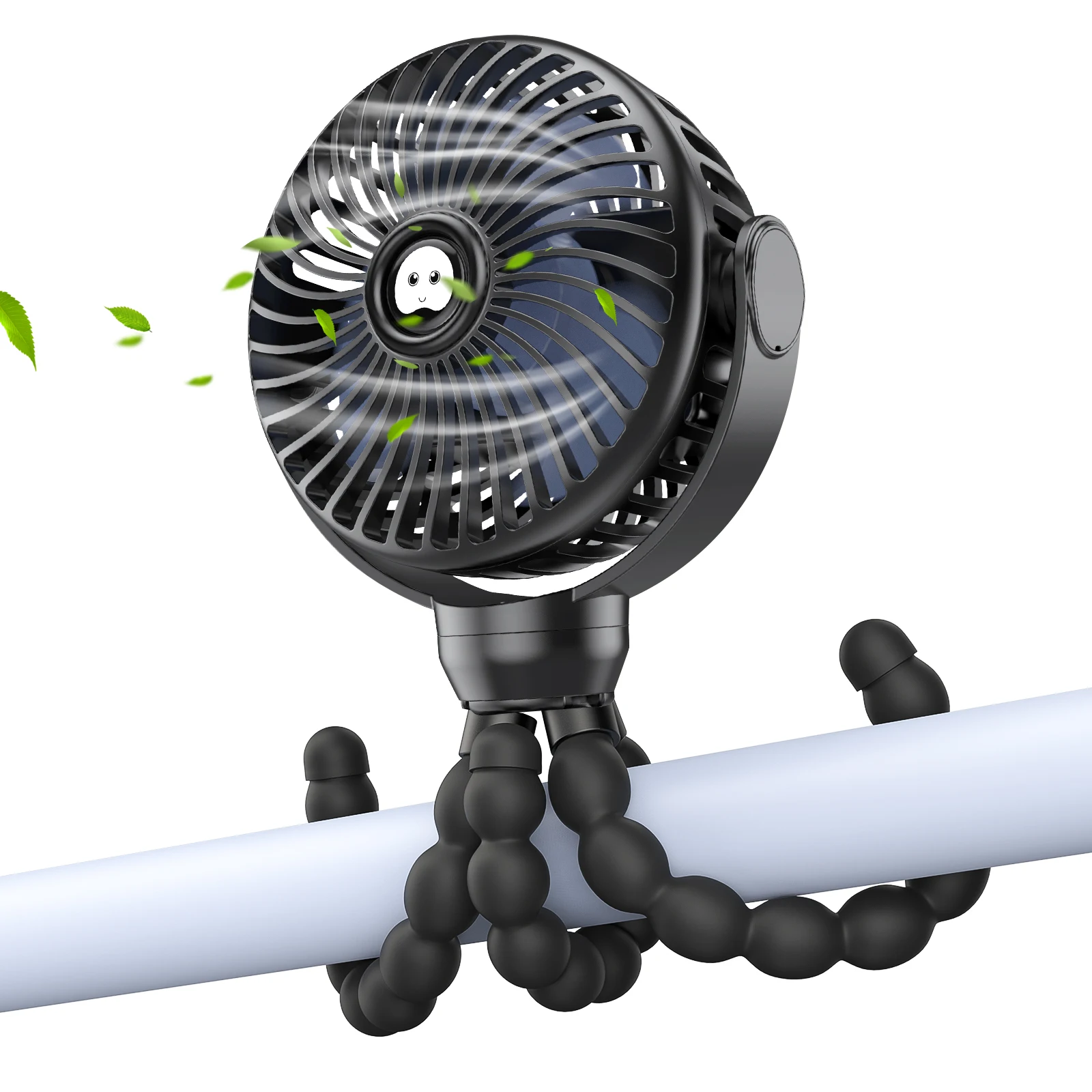 SmartDevil Handheld Fan Octopus 2nd Generation 4000mAh Battery Operated 3 Speed Personal Desk PortableWith Flexible Tripod
SmartDevil Handheld Fan Octopus 2nd Generation 4000mAh Battery Operated 3 Speed Personal Desk PortableWith Flexible Tripod
