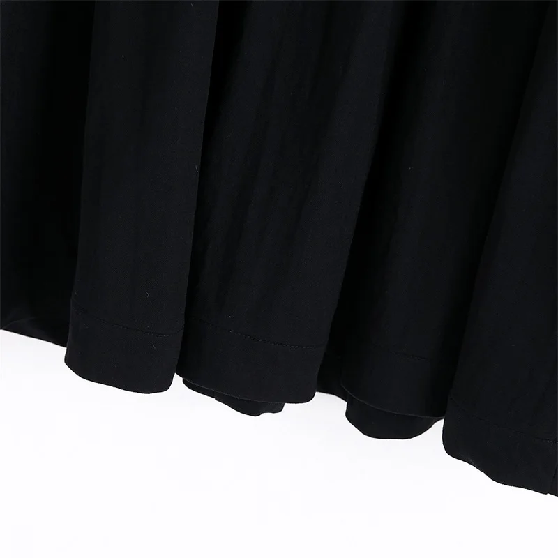 ZXQJ Women 2021 Chic Fashion Loose Pleated Mini Dress Vintage O Neck Long Sleeve Female Dresses Vestidos Mujer
ZXQJ Women 2021 Chic Fashion Loose Pleated Mini Dress Vintage O Neck Long Sleeve Female Dresses Vestidos Mujer