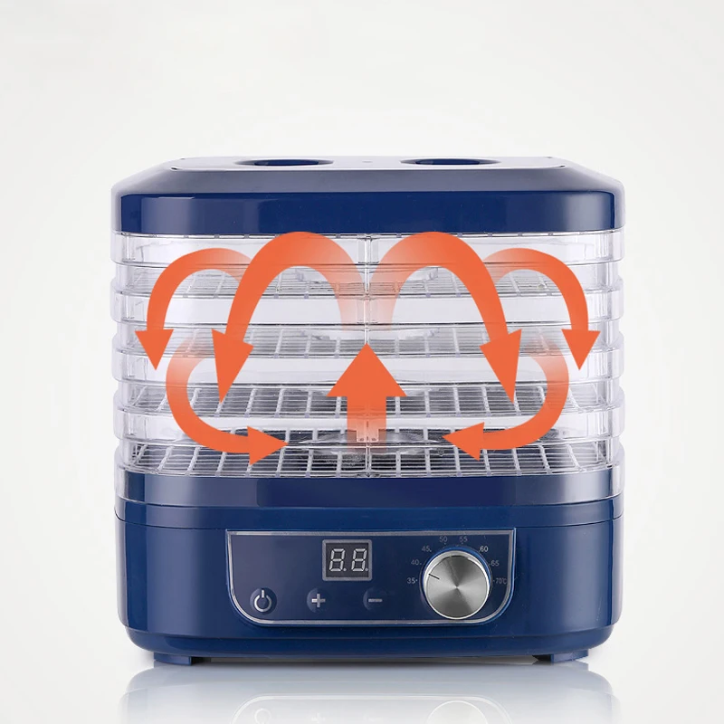 Food Dehydrator Food Dryer for Home 5 Trays MINI Fruit Vegetables Pet Meat Dried Fruit Machine
Food Dehydrator Food Dryer for Home 5 Trays MINI Fruit Vegetables Pet Meat Dried Fruit Machine
