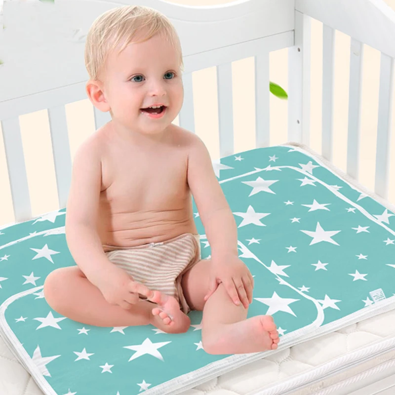 Reusable Baby Changing Mats Cover Baby Diaper Mattress Diaper for Newborn Cotten Waterproof Changing Pats Flool Play Mat 
Reusable Baby Changing Mats Cover Baby Diaper Mattress Diaper for Newborn Cotten Waterproof Changing Pats Flool Play Mat
