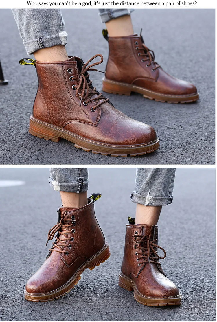 Coturno Women Martins Leather Shoes High Top Fashion Winter Warm Snow Shoes Dr. Motorcycle Ankle Boots Couple Unisex Doc Boots
Coturno Women Martins Leather Shoes High Top Fashion Winter Warm Snow Shoes Dr. Motorcycle Ankle Boots Couple Unisex Doc Boots