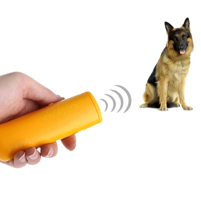 

Adorable Dog Train Repeller Control LED Trainer Ultrasonic Anti Bark Device Stop Barking Tool