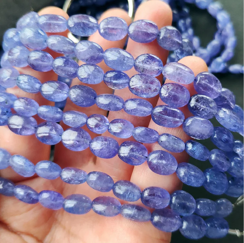 Natural 18cm Tanzanite Oval Beads DIY Jewelry Accessories Winding Beaded making jewelry Necklace Bracelet Earring Material
Natural 18cm Tanzanite Oval Beads DIY Jewelry Accessories Winding Beaded making jewelry Necklace Bracelet Earring Material