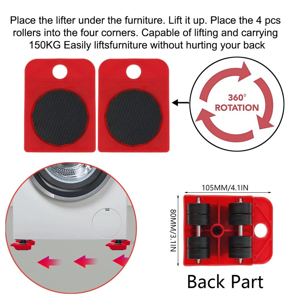 Professional Furniture Transport Lifter Tool Set Heavy Stuffs Moving Tools Set Home Furniture Mover Device Object Transfer Tool
Professional Furniture Transport Lifter Tool Set Heavy Stuffs Moving Tools Set Home Furniture Mover Device Object Transfer Tool