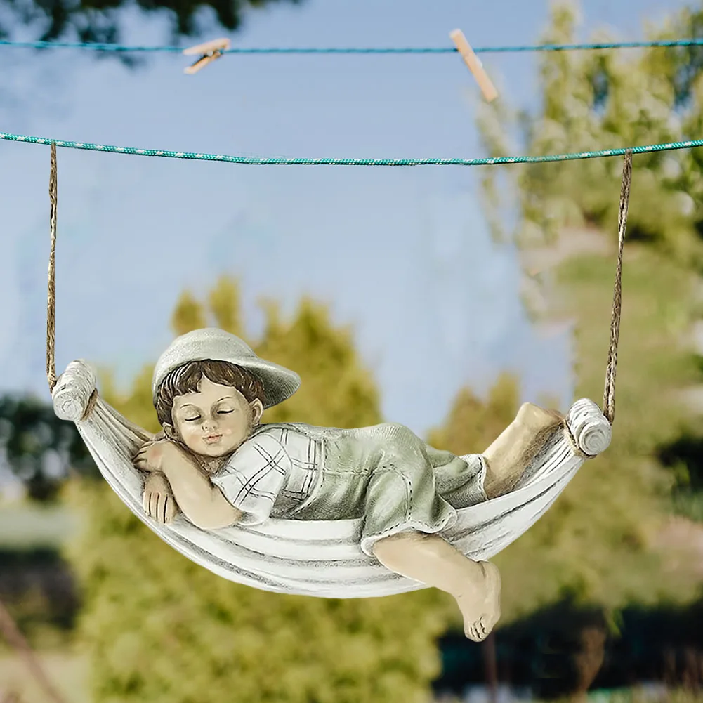 Artistic Cartoon Character Statue Creative Resin Swing Girl Boy Sculpture Outdoor Garden Yard Lawn Decorative Craft 
Artistic Cartoon Character Statue Creative Resin Swing Girl Boy Sculpture Outdoor Garden Yard Lawn Decorative Craft