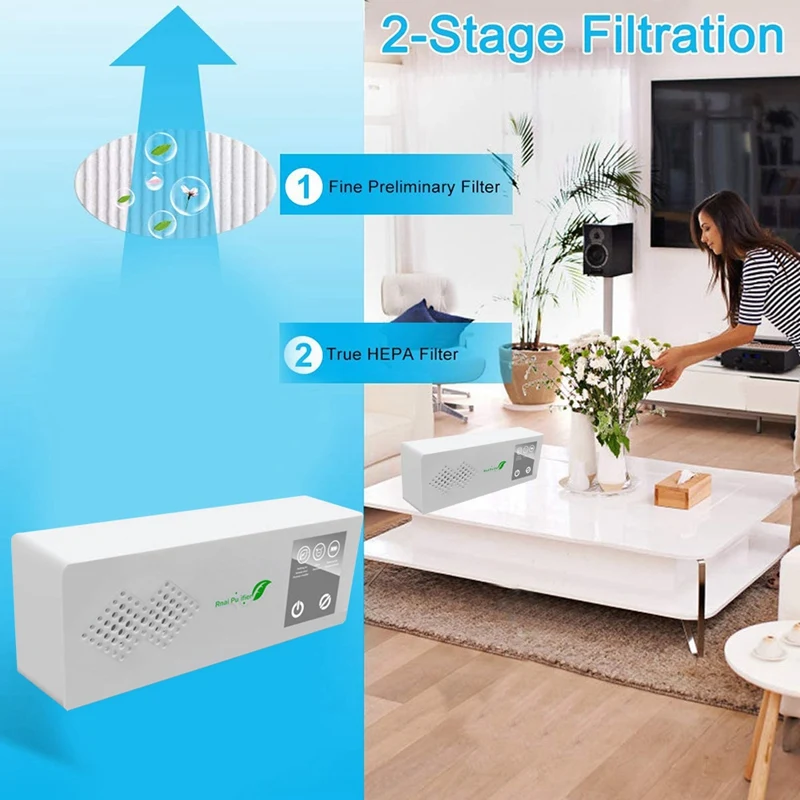 USB Portable Air Purifier, Personal Mini Air Negative Ion Air Freshener-No Radiation for Adults, Low Noise
USB Portable Air Purifier, Personal Mini Air Negative Ion Air Freshener-No Radiation for Adults, Low Noise