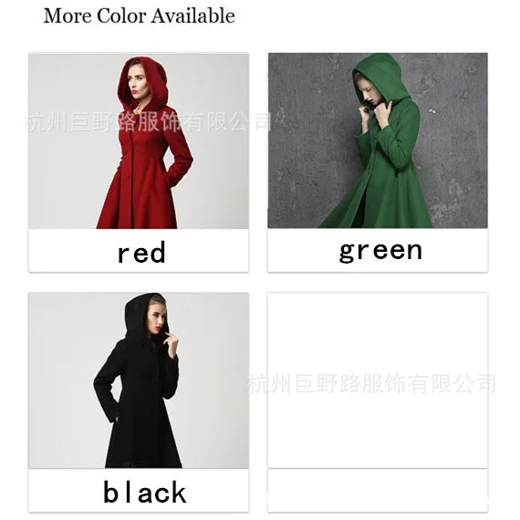 Mandylandy Women's Casual Long Sleeve Solid Color Hooded Trench Autumn Winter Slim Fit Single Breasted Pocket Length Coat
Mandylandy Women's Casual Long Sleeve Solid Color Hooded Trench Autumn Winter Slim Fit Single Breasted Pocket Length Coat
