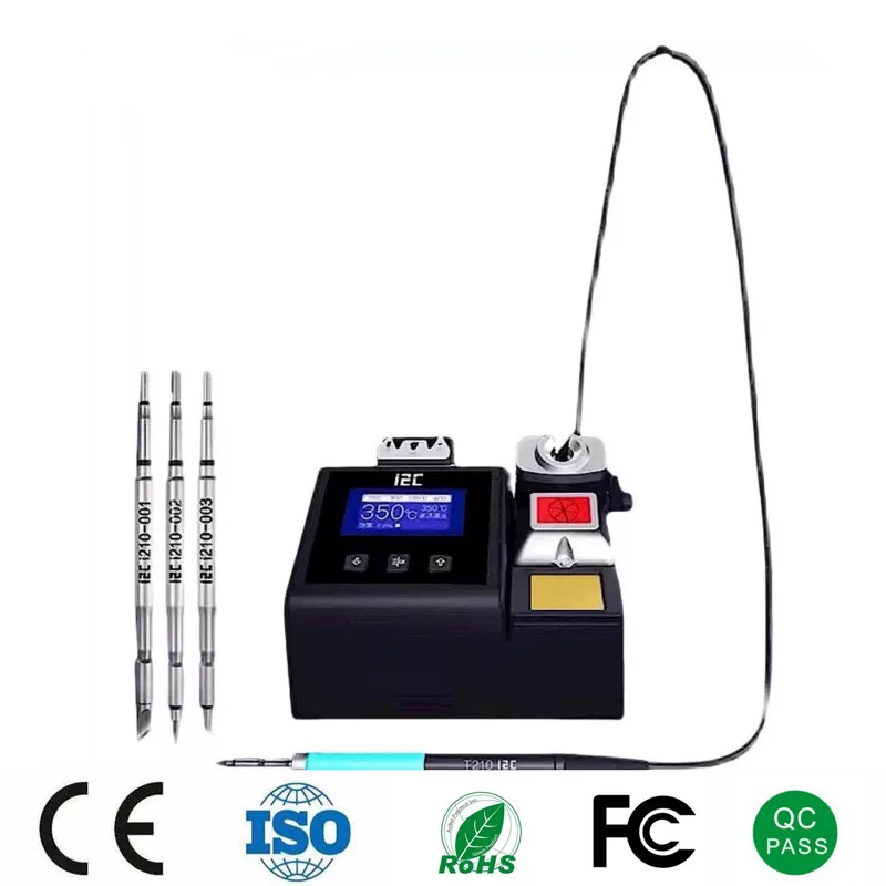 

1S Rapid Heating Nano Soldering Station Optional T245 T210 T115 Soldering Handle C245 C210 C115 Soldering Iron Tip Welding Set