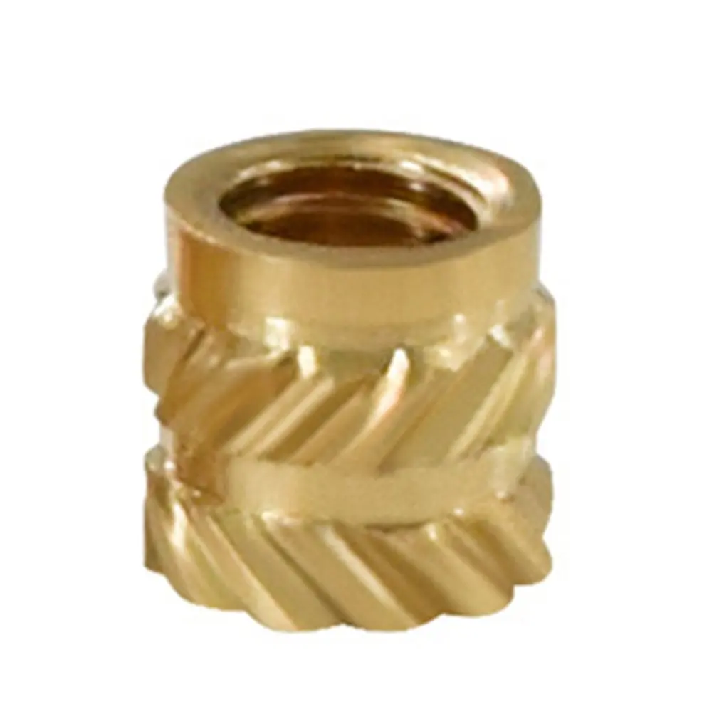 Brass Hot Melt Inset Nuts Heating Molding Copper Thread Inserts Nut SL-type Double Twill Knurled Injection Brass Nut M3 M4 M5
Brass Hot Melt Inset Nuts Heating Molding Copper Thread Inserts Nut SL-type Double Twill Knurled Injection Brass Nut M3 M4 M5
