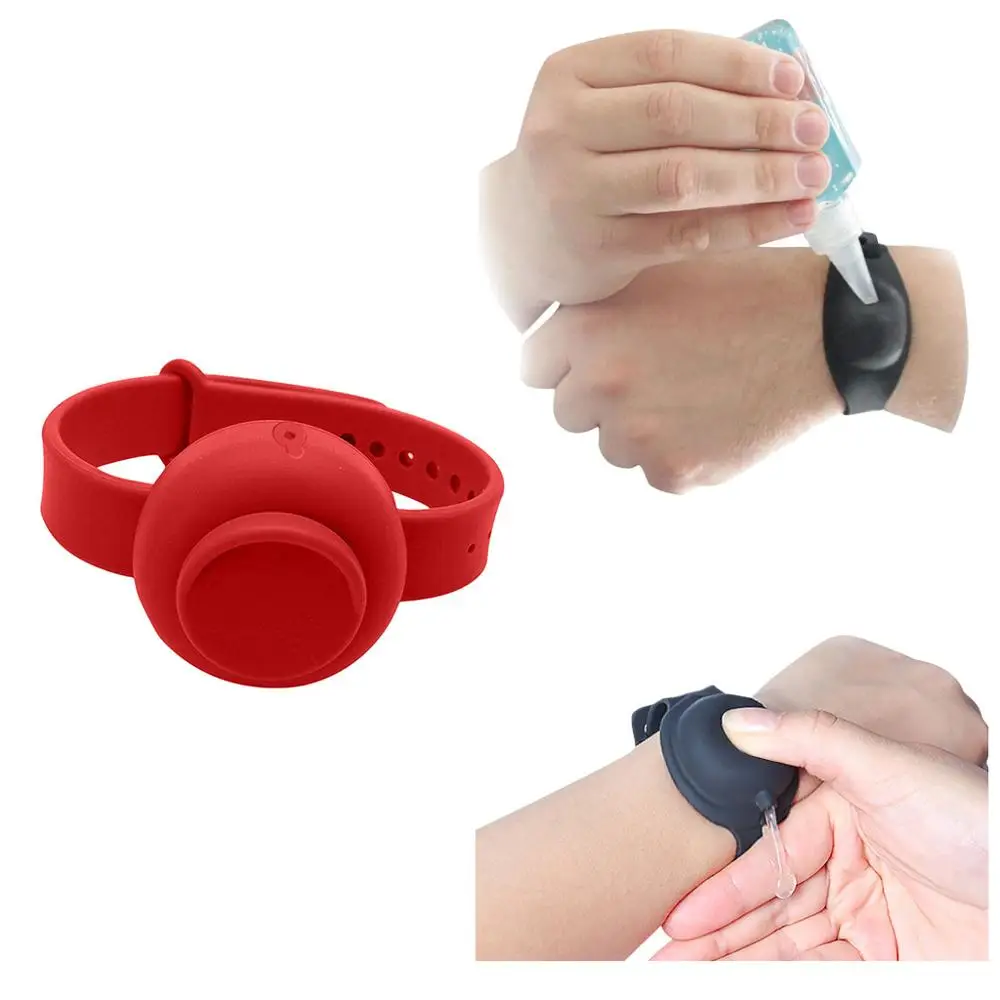 New Wristband Hand Sanitizer Adult Kid Liquid Silicone Bracelet Wearable Dispenser Pumps Disinfectant Wristband Hand Dispenser
New Wristband Hand Sanitizer Adult Kid Liquid Silicone Bracelet Wearable Dispenser Pumps Disinfectant Wristband Hand Dispenser