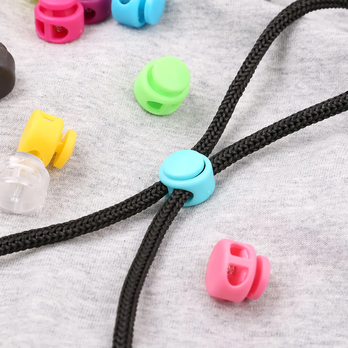 Замки для шнура, пластиковые, 50 шт.
Замки для шнура, пластиковые, 50 шт.