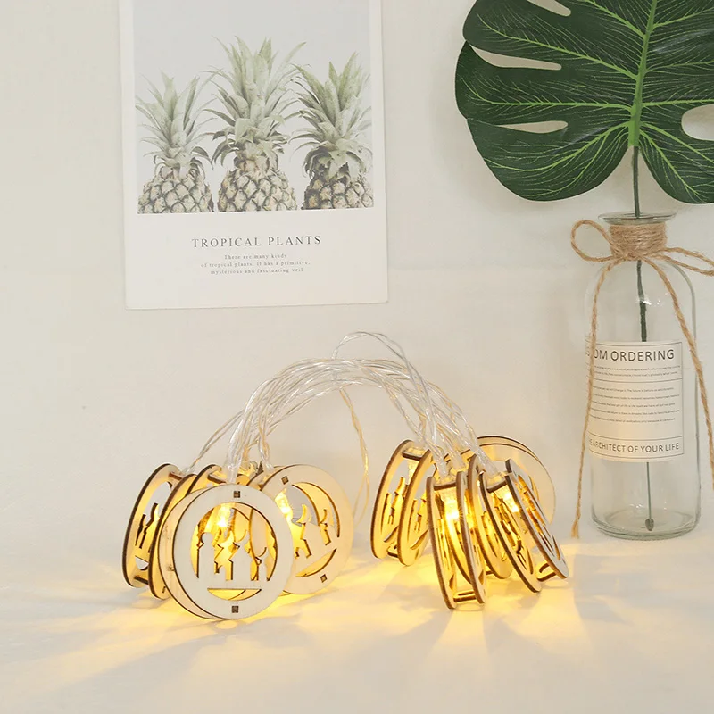 Ramadan Festival Wooden Pendant Lights Party Garden Decoration String Lights Ornaments Holiday Lighting WWO66 
Ramadan Festival Wooden Pendant Lights Party Garden Decoration String Lights Ornaments Holiday Lighting WWO66