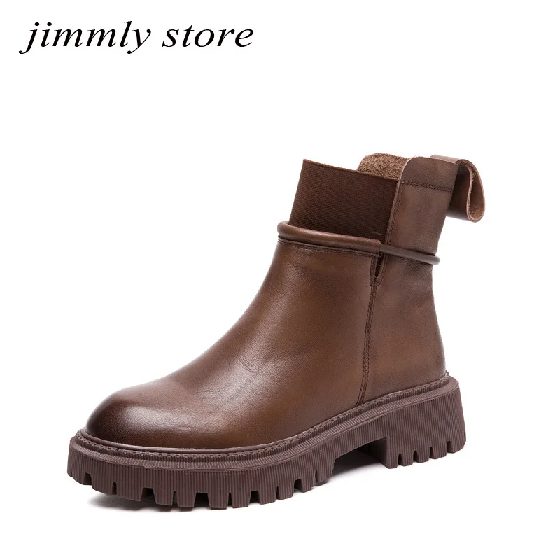 Motorcycle Boots Women Ankle Boots Cow Leather Fashion Casual High Heels Short Boots Ladies Shoes
Motorcycle Boots Women Ankle Boots Cow Leather Fashion Casual High Heels Short Boots Ladies Shoes