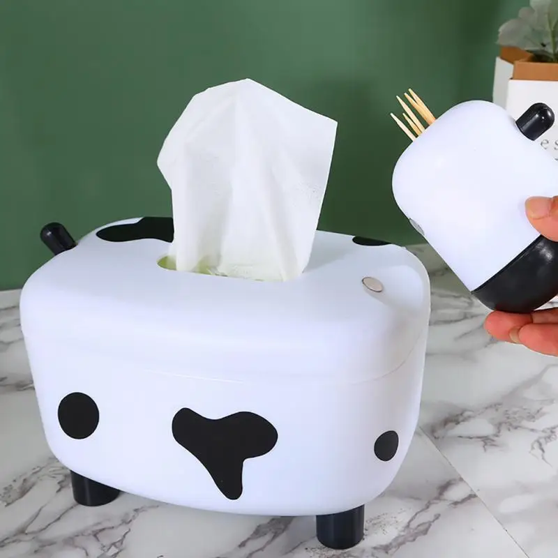 Household Storage Cow Tissue Box Living Room Household Dining Room Pumping Box Toothpick Box Multifunctional Storage Box
Household Storage Cow Tissue Box Living Room Household Dining Room Pumping Box Toothpick Box Multifunctional Storage Box