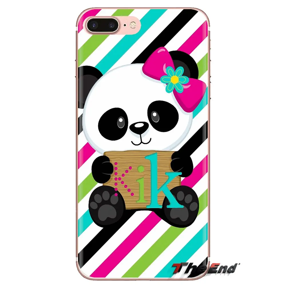 For Sony Xperia Z Z1 Z2 Z3 Z5 compact M2 M4 M5 C4 E3 T3 XA Huawei Mate 7 8 Y3II Silicone Phone Cases Lovely pandas family bamboo |