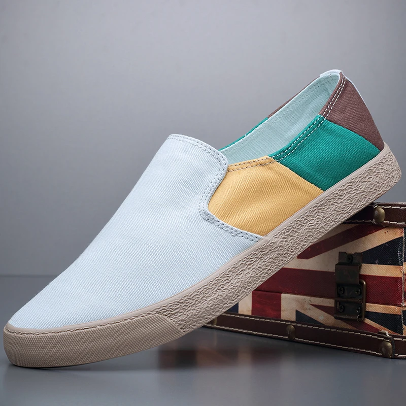 High Quality Men Flats patchwork Vulcanized Shoes Brand Spring Summer Hot Sell Moccasins Men Loafers driver shoes A32-46
High Quality Men Flats patchwork Vulcanized Shoes Brand Spring Summer Hot Sell Moccasins Men Loafers driver shoes A32-46