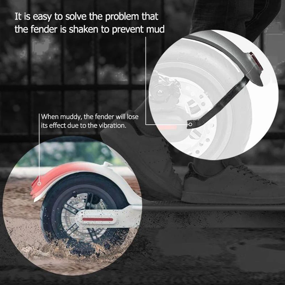 High-density Nylon 3d Printed Rear Fender Mudguard Support for Xiaomi M365/m365 Pro Scooter Shock Absorber Fast Delivery
High-density Nylon 3d Printed Rear Fender Mudguard Support for Xiaomi M365/m365 Pro Scooter Shock Absorber Fast Delivery