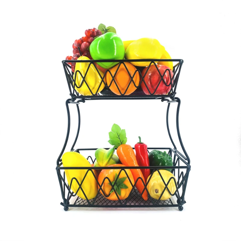 2 Tier Fruit Basket Detachable Store Vegetable Bread Display Stand Storage Holder Screws Free Design For Kitchen Bathroom
2 Tier Fruit Basket Detachable Store Vegetable Bread Display Stand Storage Holder Screws Free Design For Kitchen Bathroom